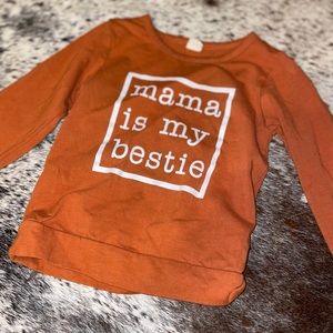 Mamas my bestie long sleeve